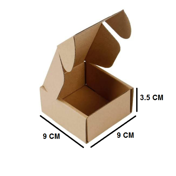 Kesimli Kutu9x9x3 Cm